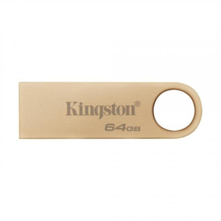 Pen drive 64gb kingston datatraveler se9 g3 usb-a oro [sgkin3g64se9g30]