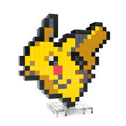 Megabloks pikachu building 15cm 400pz multicolore [hth74]
