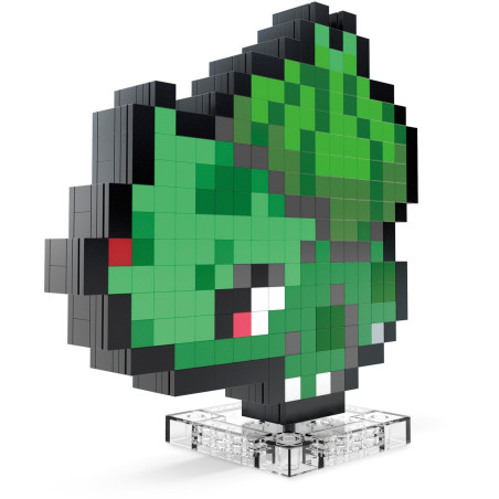 Megablocks statuetta di bulbasaur 15cm 374pz multicolore [hth75]
