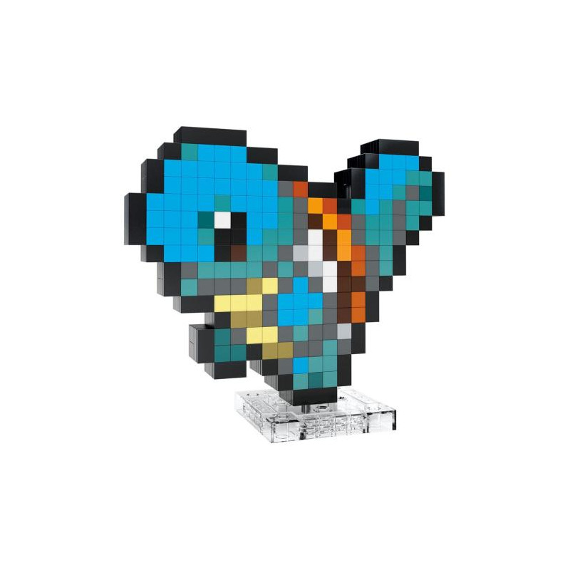 Megablocks pokemon pixel-art squirtle 367pz multicolore [hth77]