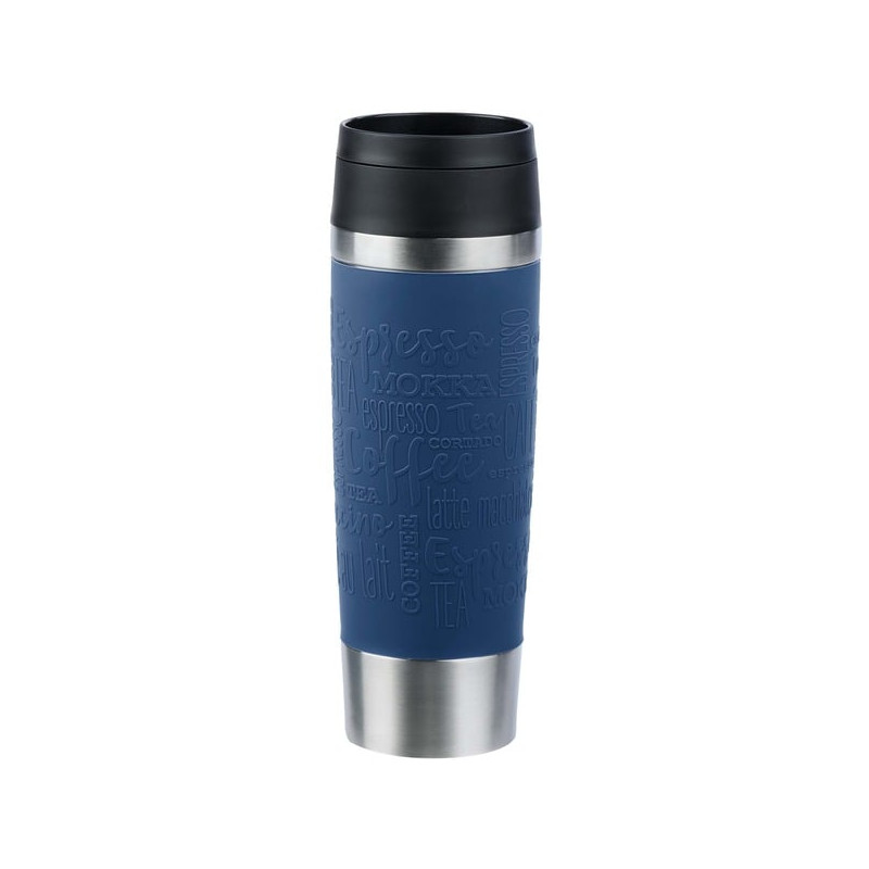 Thermos emsa travel mug classic 500ml in acciaio inossidabile/blu