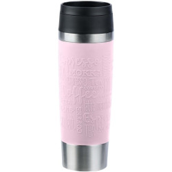 Thermos emsa travel mug classic 500ml in acciaio inossidabile/rosa