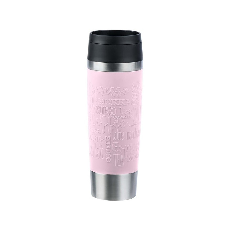 Thermos emsa travel mug classic 500ml in acciaio inossidabile/rosa