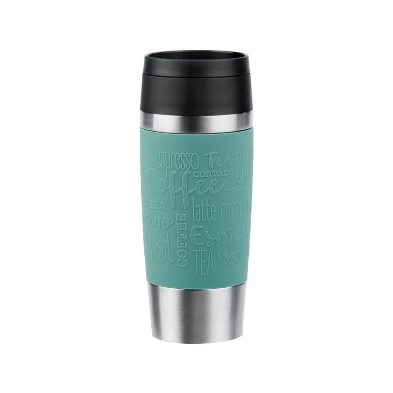 Thermos emsa travel mug classic 360ml in acciaio inossidabile/benzina