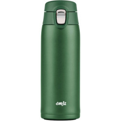 Thermos emsa travel mug light 400ml con coperchio incernierato verde