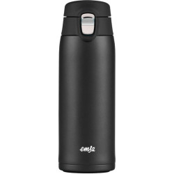 Thermos emsa travel mug light 400ml con coperchio incernierato nero