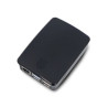 Case raspberry pi 5 ufficiale 30x30x7.5mm nero/grigio [rb-casep5-06b]