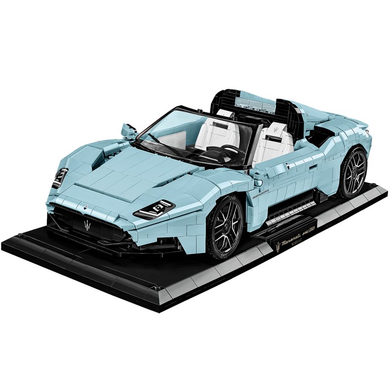 Cobi modellino maserati mc20 1:12 2312pz plastica blu/cielo [cobi-24351]