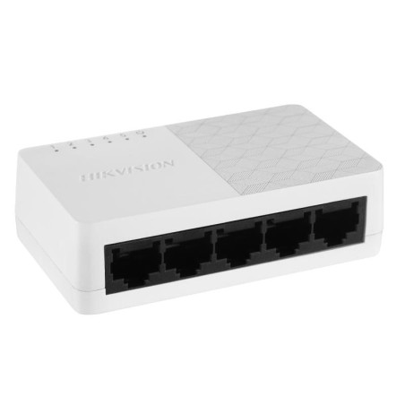 Switch hikvision unmanaged, 5 10/100m rj45 ports [ds-3e0105d-o]