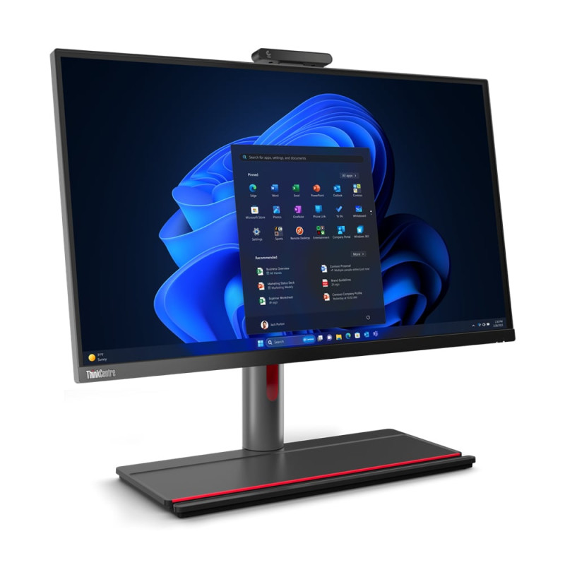 Monitor led 27" lenovo thinkcentre m90a pro 2560x1440p nero