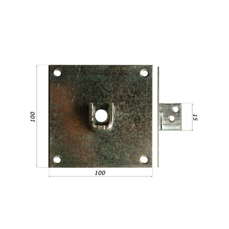Piastra di supporto boliscarlo per fissare le di molle compensazione