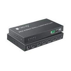 Controller techly per video wall 2x2 hdmi 4 canali