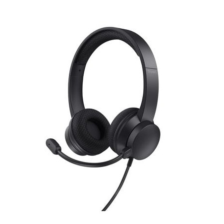 Cuffie trust hs-260 per pc usb-enc con microfono cablato