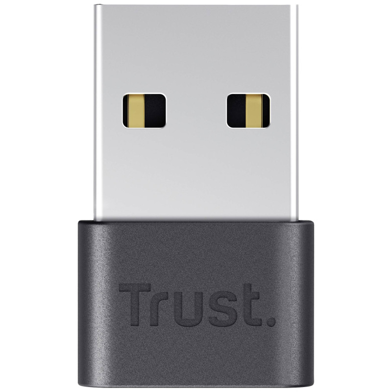 Adattatore trust myna bluetooth 5.3 3mbit/s portata 10m nero [25329]