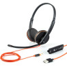 Cuffie hp poly bw 3225 stereo spinotto 3.5mm usb-c/a 10000hz
