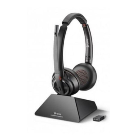 Cuffie hp poly savi 8220 -m d2 wireless/bluetooth per ufficio