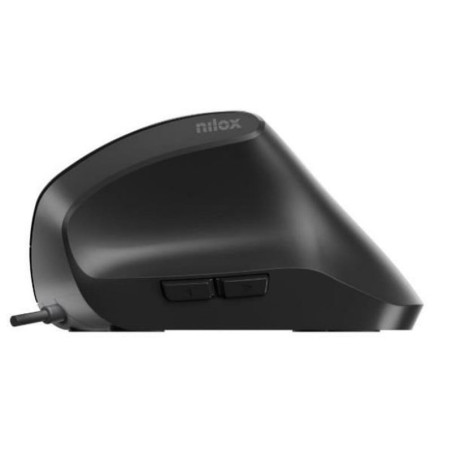 Mouse ottico nilox verticale 3600dpi 6 pulsanti/usb 2.0/cavo 1.6m