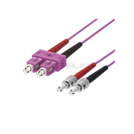 Cavo di patch wp europe 2fo om4 st-sc 50/125Âµm 40gbit/s 3mmx5m