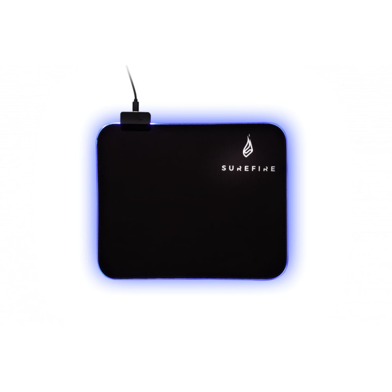 Mousepad verbatim surefire silent flight rgb-320 nero [48812]