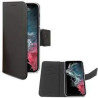 Custodia a portafoglio celly wally per galaxy s24 ultra 5g nero [wally1067]