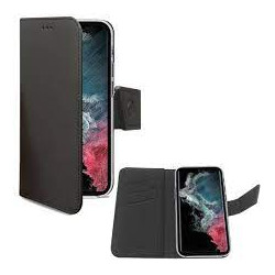 Custodia a portafoglio celly wally per galaxy s24+ 5g nero [wally1066]