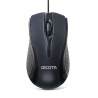 Mouse dicota ambidestro cablato ottico 1200dpi nero [d32011]