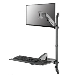 Postazione di lavoro neomounts sit-stand a parete 17-32"