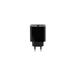 Caricabatterie gembird power delivery usb-a usb-c 20w nero