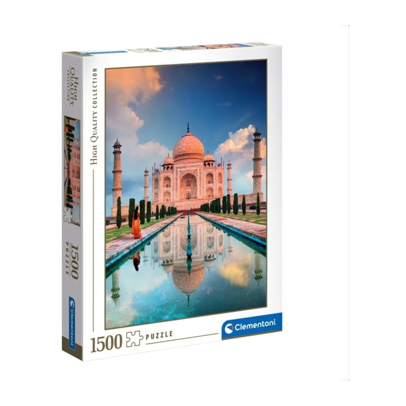 Puzzle clementoni high quality collection taj mahal multicolore 1500pz