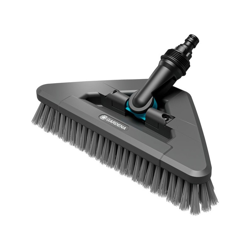 Spazzola da lavaggio gardena cleansystem soft flex grigio [18812-20]