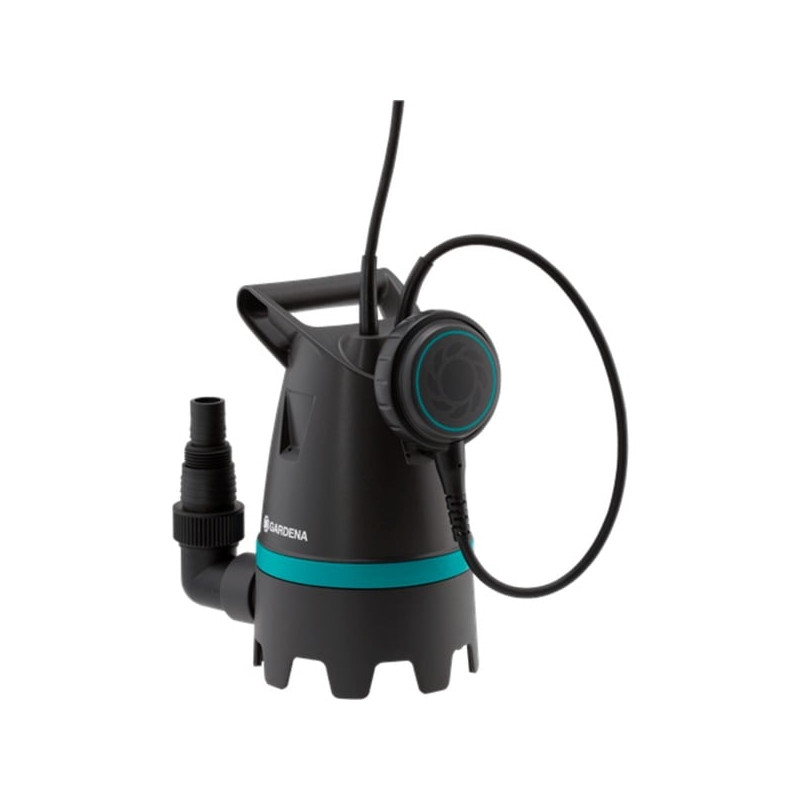 Pompa sommersa gardena 10500 basic 10500l/h 400w nero/blu [09008-47]