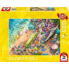 Puzzle schmidt spiele relitti e relitti luminosi multicolore 1000pz