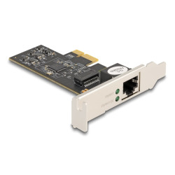 Scheda di rete delock 81260 pci express rj-45 5 gigabit [81260]