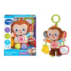 Vtech baby noe scimmietta canterina multicolore