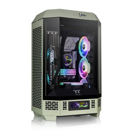 Case thermaltake 300 matcha green micro tower atx verde [ca-1y4-00sewn-00]