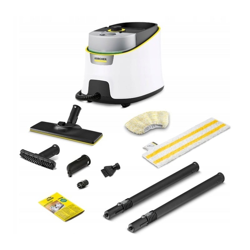 Scopa a vapore karcher sc 4 deluxe 2200w bianco/nero [1.513-460.0]