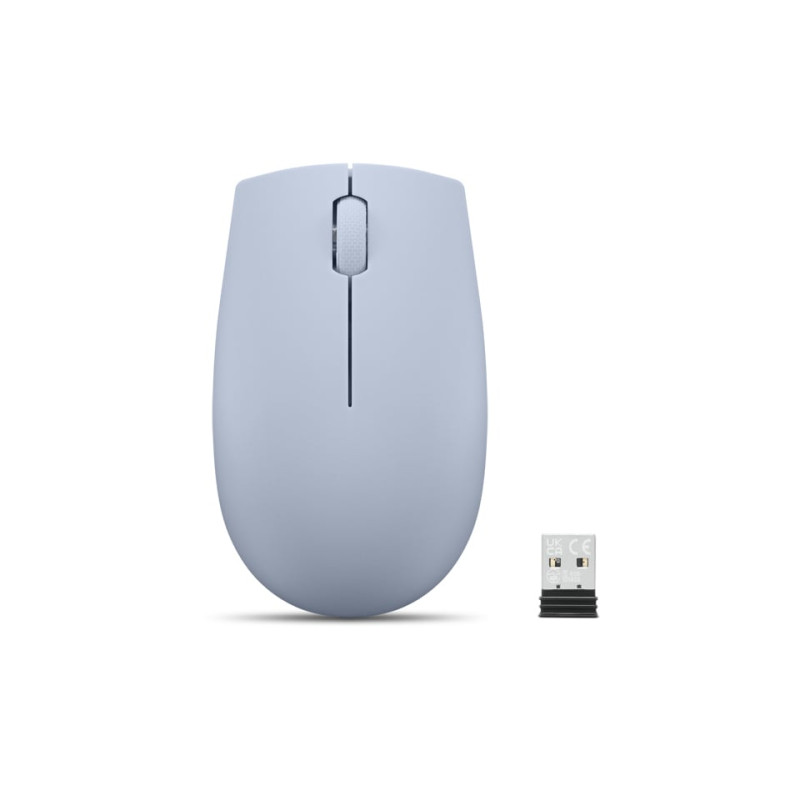 Mouse lenovo 300 wireless compact ottico rf wireless ambidestro 1000dpi