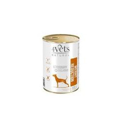 Cibo umido per cani 4vets natural weight reduction 400g