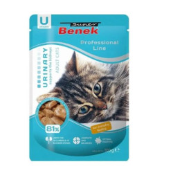 Cibo umido per gatti super benek urinary 100g
