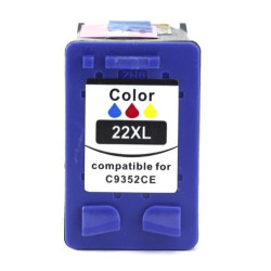 Cartuccia a getto d'inchiostro superbulk b-h22 per hp 22xl