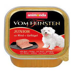 Cibo umido per cani animonda vom feinsten con manzo pollame manzo