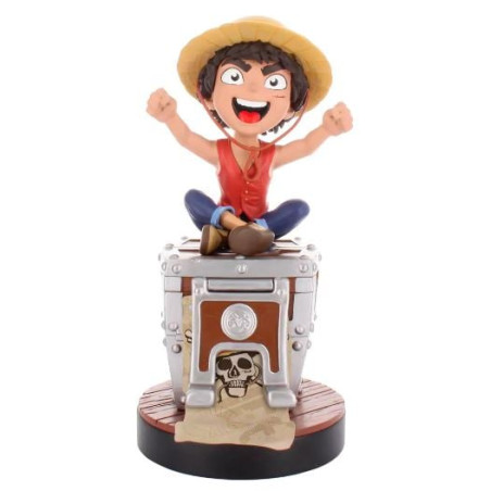 Supporto controller exquisite gaming one piece luffy cable guy 20cm