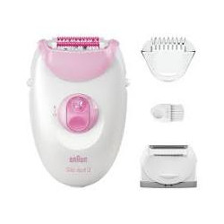 Epilatore braun silk-epil 3 se 3-031 20 pinzette per corpo