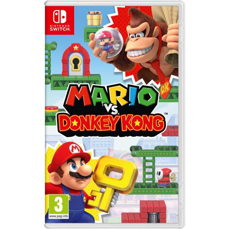 Videogioco nintendo switch - mario vs donkey kong