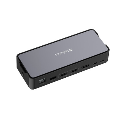 Docking station verbatim cds-15 100w per computer usb 3.1 tipo-c