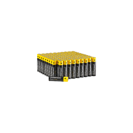 Confezione pile alcaline intenso energy ultra aaa micro lr03 giallo/nero