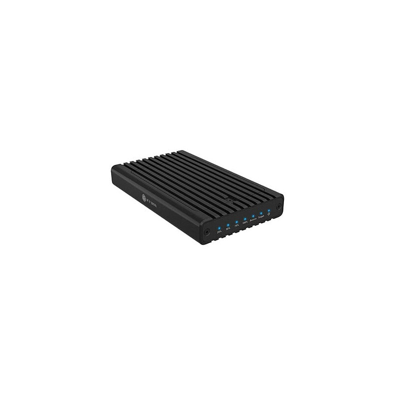 Docking/clone station ssd icybox ib-2817mcl-c31 m.2 nvme