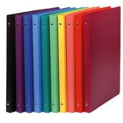 Raccoglitore ad anelli exacompta pp opaco a4 4 anelli 30mm colori