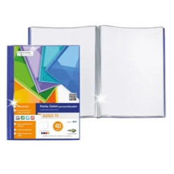 Portalistino personalizzabile sei rota asso ti 57220607 6 buste blu