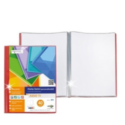 Portalistino personalizzabile sei rota asso ti 57220612 6 buste rosso